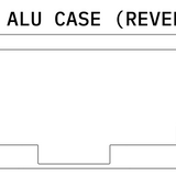 Aluminum case ( reverse T )